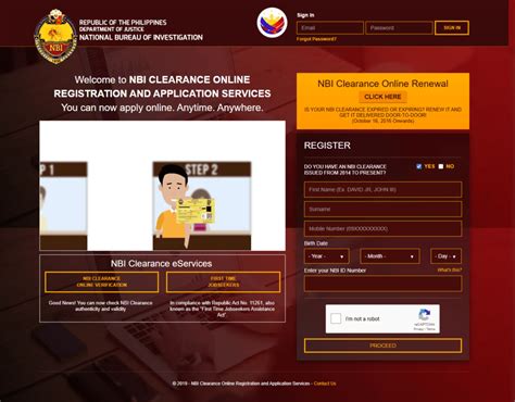 nbi official website|nbi log in account.